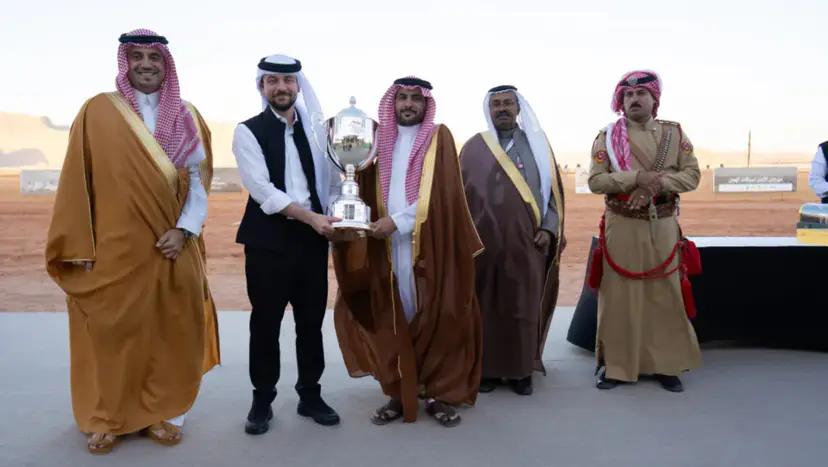 المنتخب السعودي للهجن يحصد لقب البطولة الدولية الثانية في الأردن