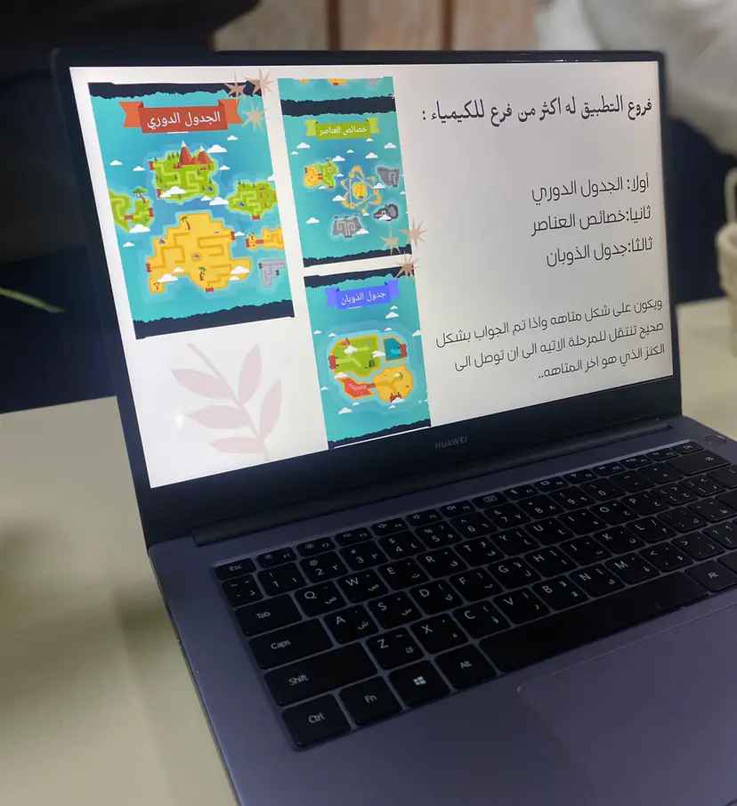 بالصور .. مشروع ( أسبوع الكيمياء العربي ) في مدارس رياض الهدى بالجبيل