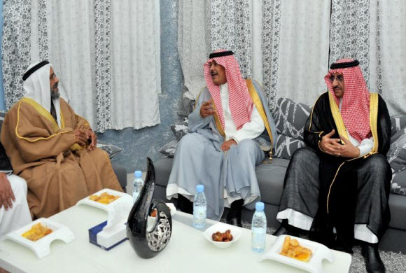 تعازي القيادة لأسرة الشهيد الغامدي