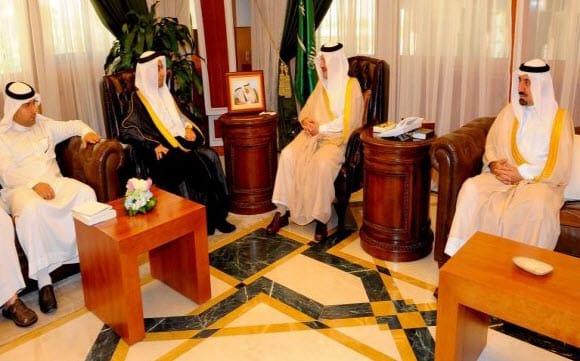 أمير الشرقية يستقبل رئيس نادي السلام