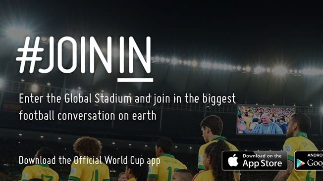 تحميل تطبيق كأس العالم FIFA 2014 مجاناً