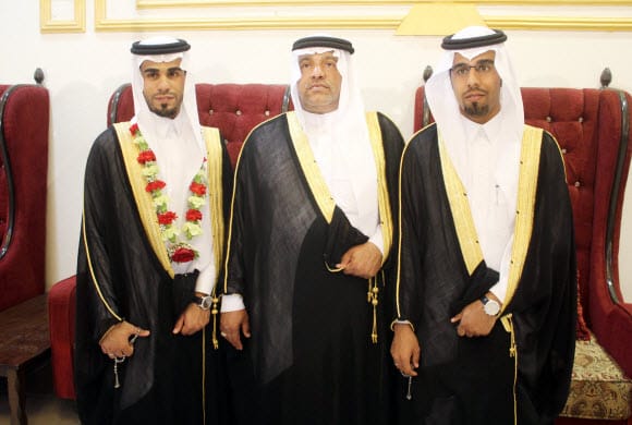 زفاف الأخوين الغزال: احتفال عائلي