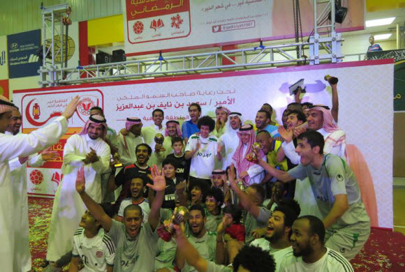 مجموعة الزامل بطلاً لكأس الأمير سعود بن نايف
