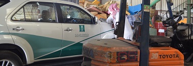 إغلاق مستودع مراتب إسفنج ملوث بنجران