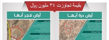 المساهمات العقارية: بيع أراضي فجر أبها ودرة أبها