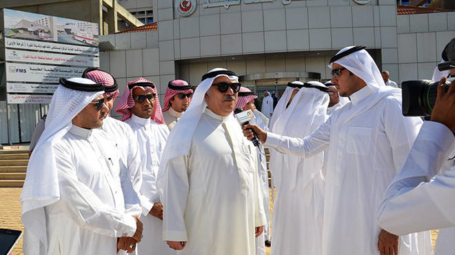 وزير الصحة يتفقد المرافق الطبية بالمدينة
