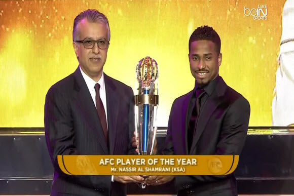 الشمراني: أفضل لاعب آسيوي 2014