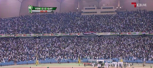 المنتخب اليمني يتعادل مع قطر - أداء مميز
