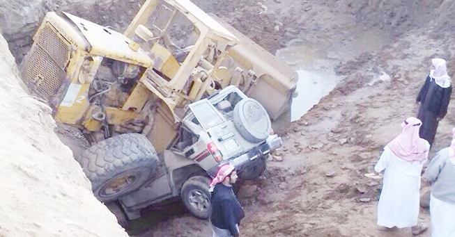 شيول يسقط فوق جيب: تفاصيل الحادث في أبها