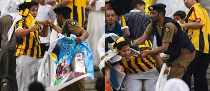 مشجع اتحادي يواسي القحطاني: تفاصيل الواقعة