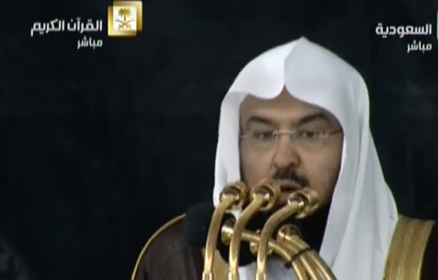 السديس يبايع خادم الحرمين: فيديو مؤثر