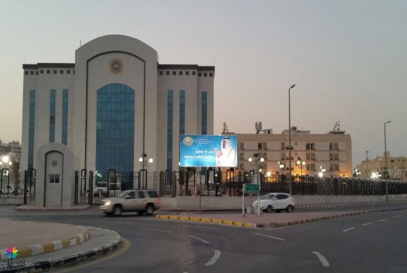 اللافتات للدعاء للملك عبدالله: الشرقية