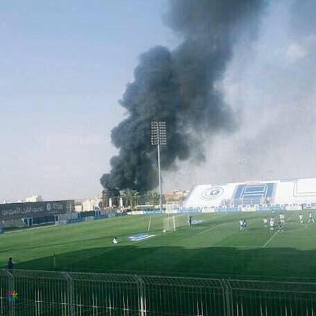 حريق في نادي الهلال: تفاصيل الحادث