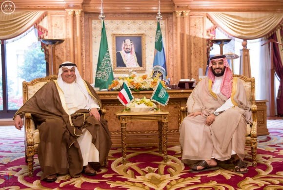 اجتماع وزير الدفاع الكويتي والسعودي