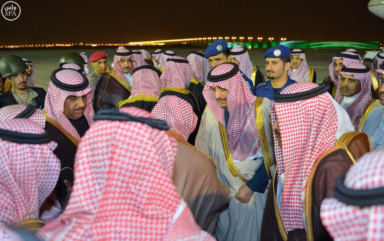 وصول الأمير أحمد بن عبدالعزيز للرياض