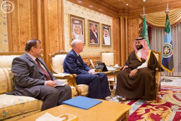 الأمير محمد بن سلمان يستقبل مسؤولاً أمريكياً