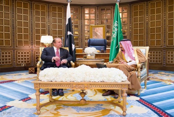 خادم الحرمين الشريفين و رئيس وزراء باكستان