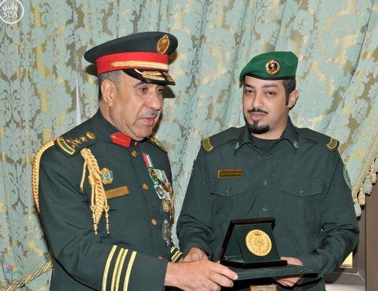 تكريم العوهلي لمنسوبي الحرس الملكي