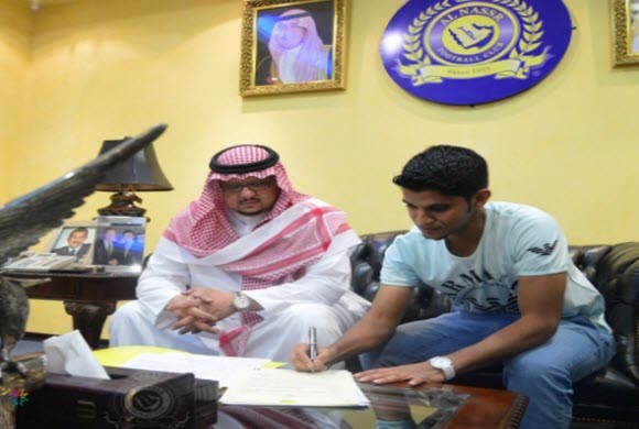 النصر يوقع مع الشمري: عقد لمدة 3 سنوات