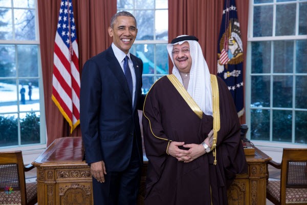 أوباما يستقبل سفير المملكة (2024)