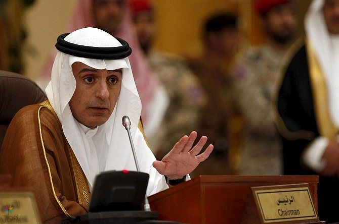 الجبير: التعامل بحزم مع التدخلات الإيرانية