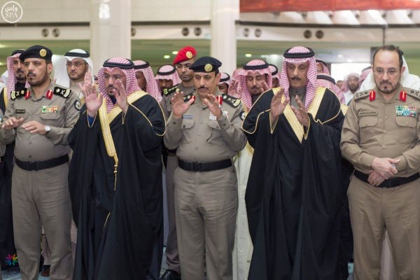 أمير القصيم يشيع شهيد الواجب الرشيدي