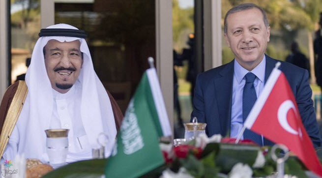 الملك سلمان وأردوغان: استعراض العلاقات الثنائية