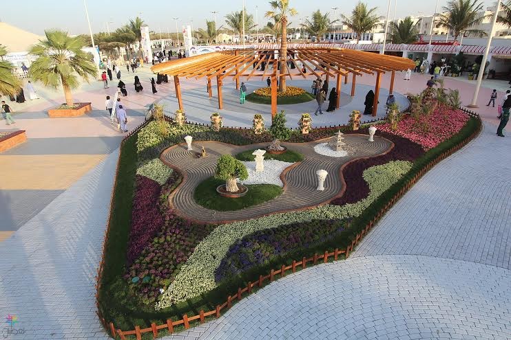 مهرجان الزهور بينبع الصناعية - جمال الطبيعة