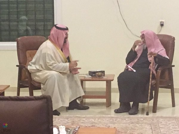 زيارة الأمير محمد بن سلمان للفوزان - صور وفيديو