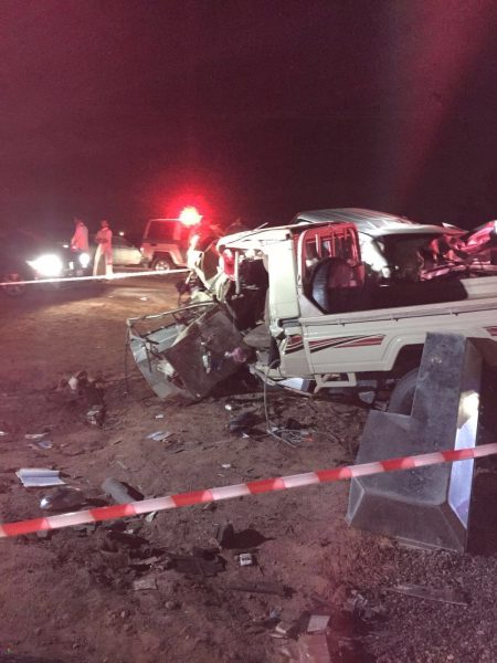 حادث سكاكا: وفاة 3 شبان وإصابة حرجة