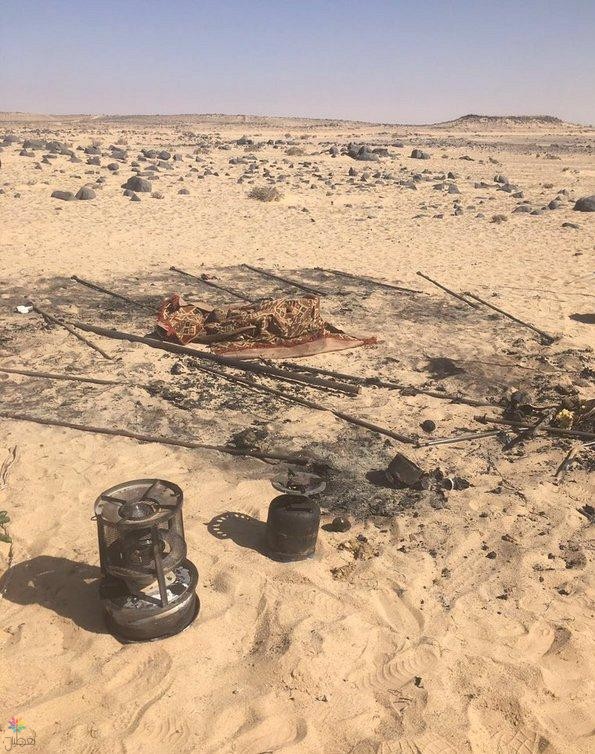 حريق في خيمة بالعيساوية: وفاة طفلين