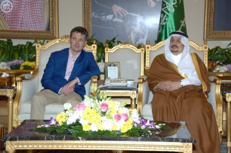 ولي عهد الدنمارك يصل الرياض - آخر التطورات