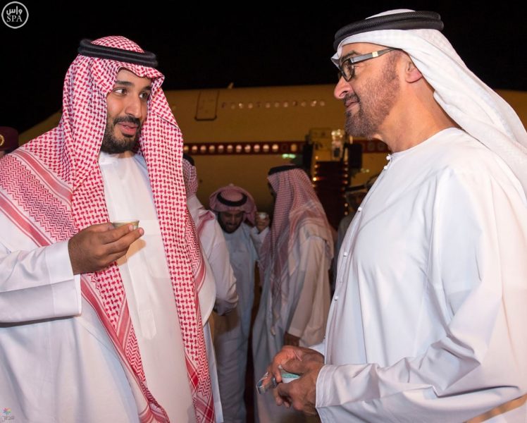 الشيخ محمد بن زايد يصل إلى حفر الباطن