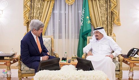 خادم الحرمين يستقبل كيري: تفاصيل