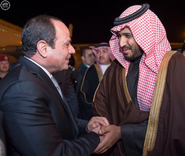 رئيس مصر يصل حفر الباطن: تفاصيل الزيارة