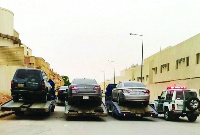 حملة مرورية أمنية بالرياض: 200 مفحط ومجتمع