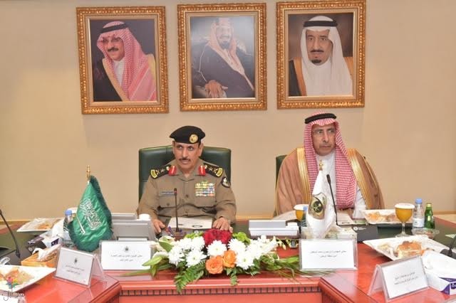 التقى مدير الأمن العام أمين الرياض