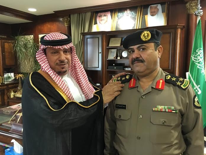 ترقية العميد الحمر في شرطة الخفجي
