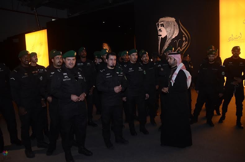 معرض الفهد روح القيادة: زيارة الحرس الملكي