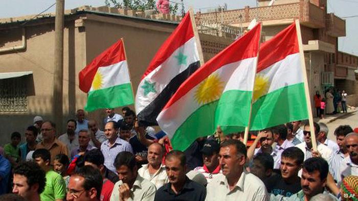 النظام الفدرالي في شمال سوريا: إعلان الأكراد