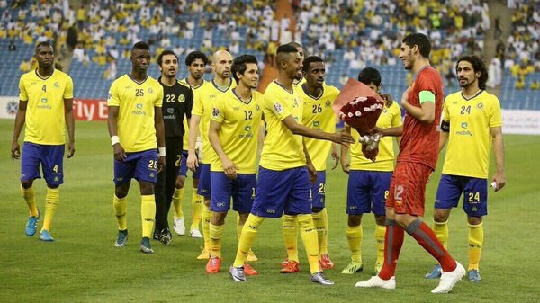 النصر يتعادل مع لخويا: نتيجة المباراة