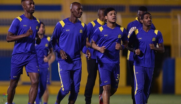 النصر والدرعية: ودية تحضيرية