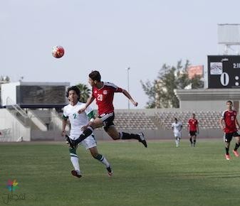 منتخب الشباب يتعادل ودياً مع مصر