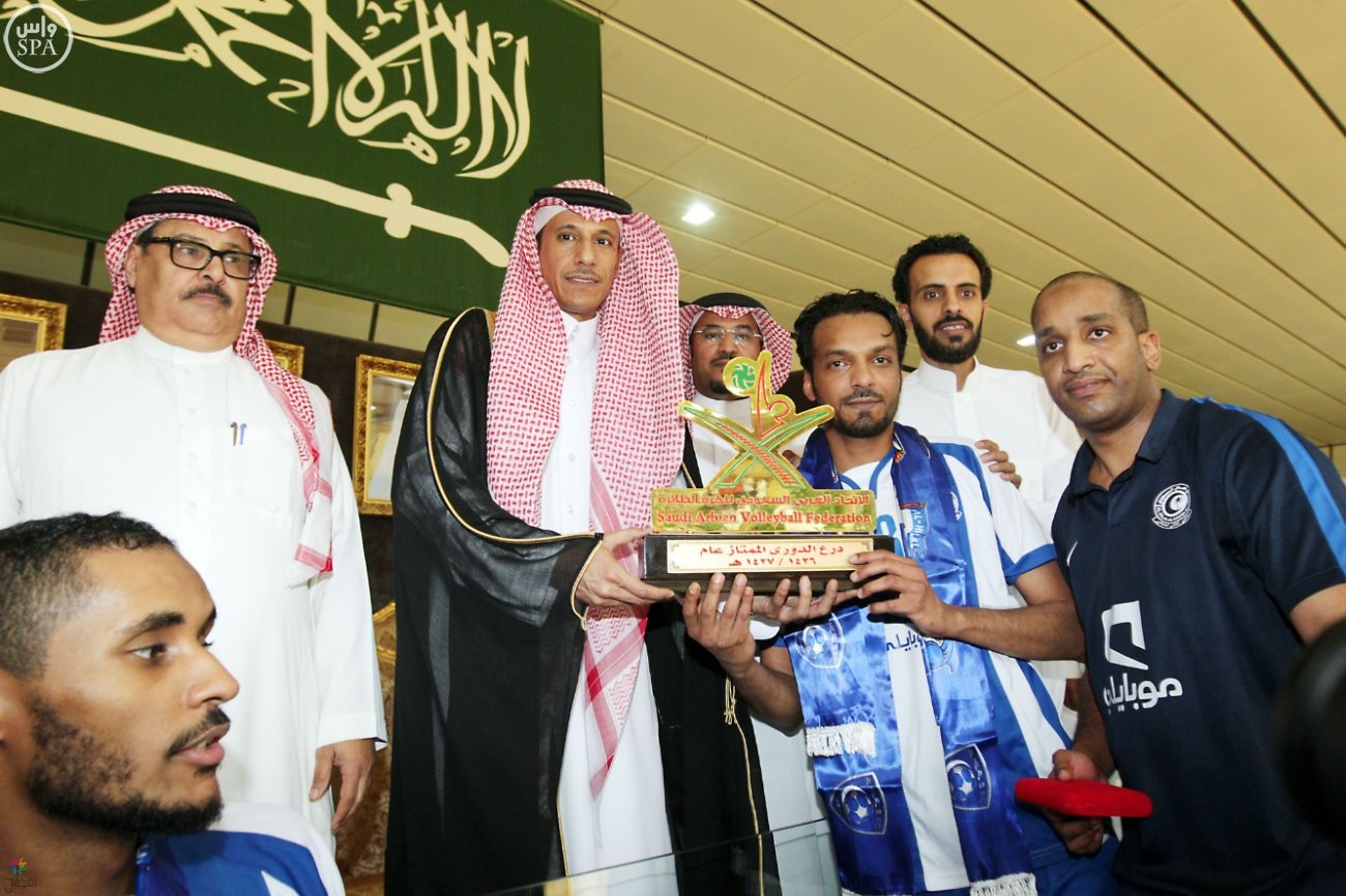 الهلال بطل دوري كرة الطائرة: فوز ساحق!