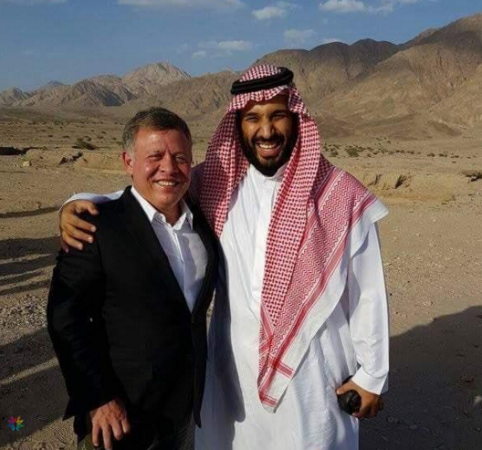 صورة ملك الأردن وولي العهد: إعجاب واسع