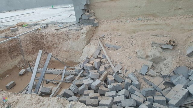 سقوط جدار في الأحساء: وفاة ثلاثة عمال