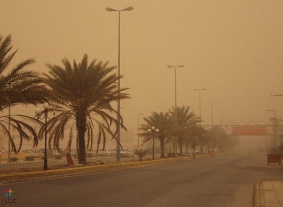 موجة الغبار بالجوف: حالة طوارئ
