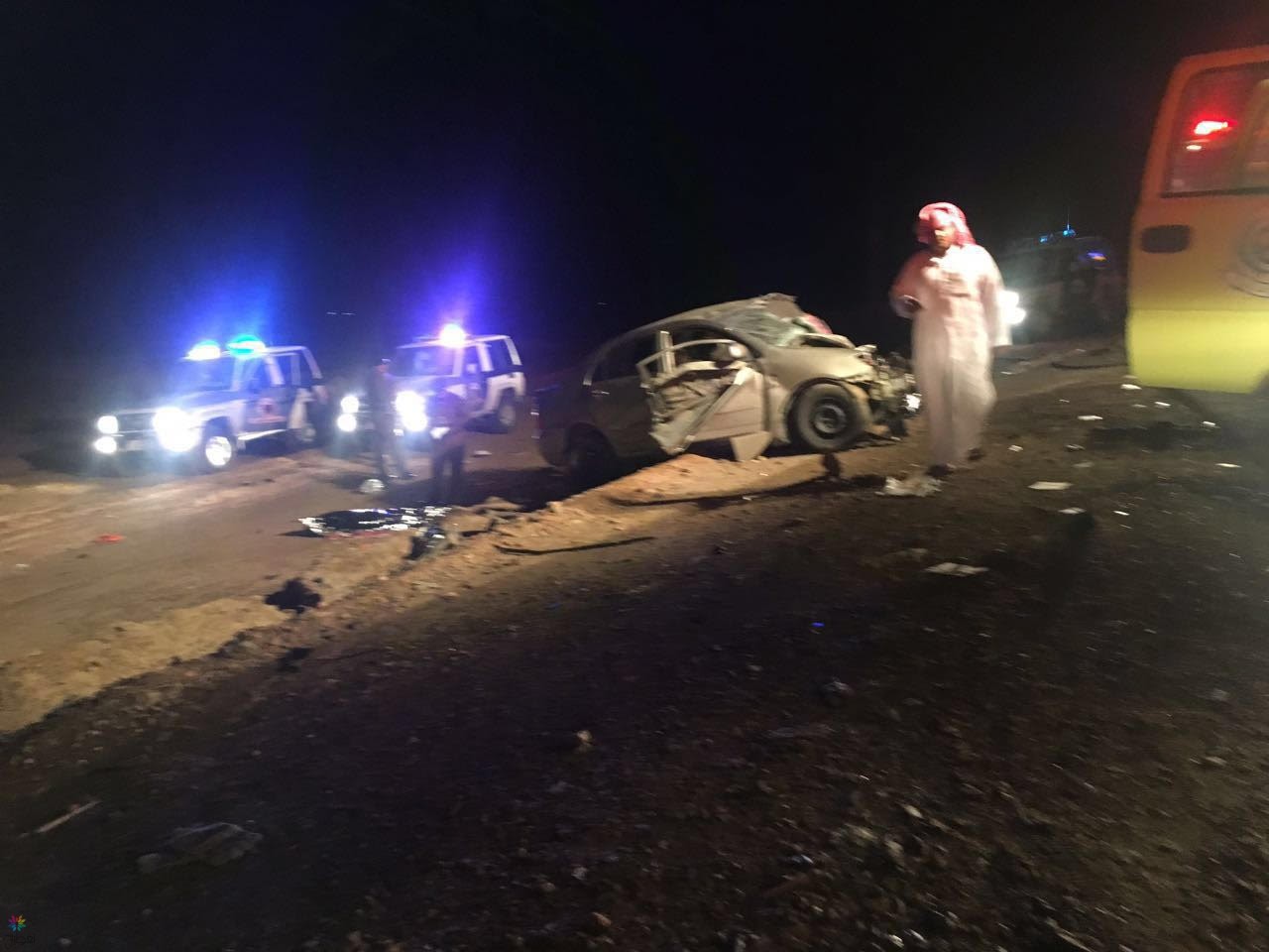 حوادث الباحة: 6 وفيات و18 إصابة