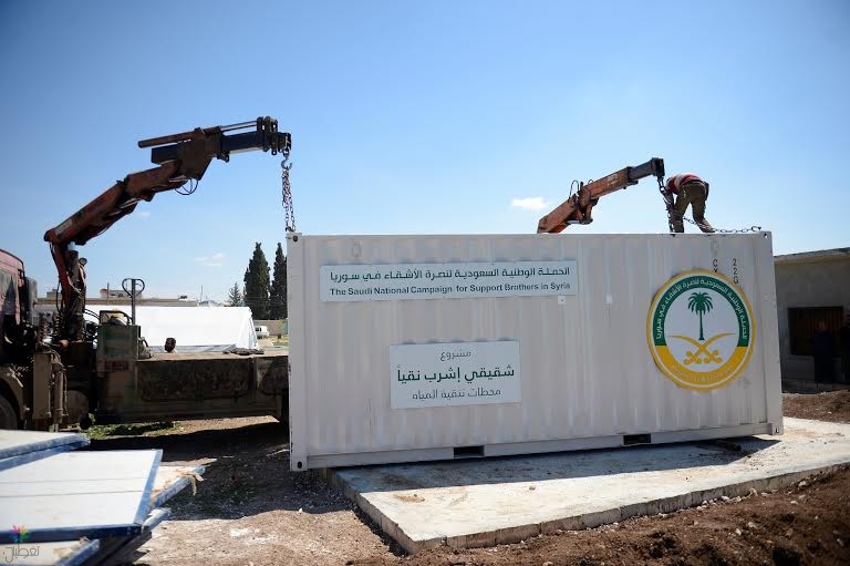 محطات تنقية المياه في الريان: دعم إغاثي