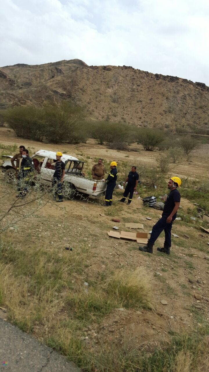 حوادث الباحة اليوم: وفاة وغرقى وإصابات